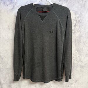 Oakley Thermal Long Sleeve Shirt Mens Small Gray Skate Streetwear Software